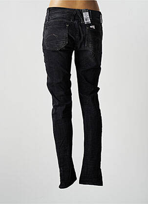 Jeans coupe slim slim taille basse noir G STAR femme