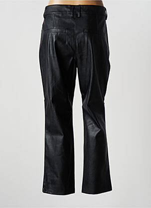 Pantalon chino poches taille haute noir JJXX femme
