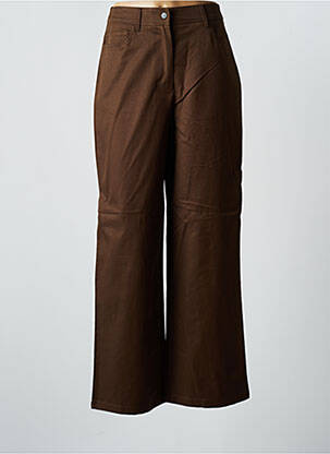 Pantalon large marron JJXX pour femme