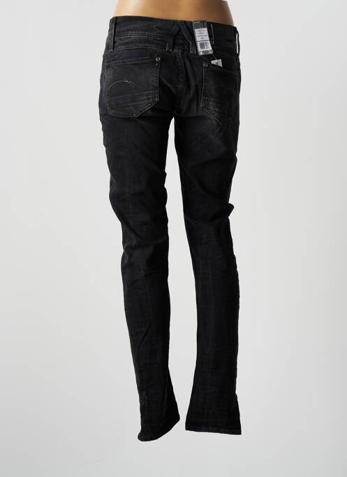 Jeans coupe slim noir G STAR pour femme