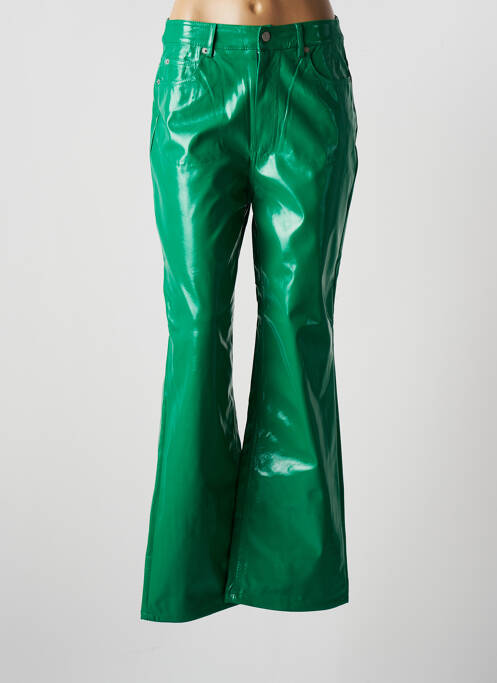 Pantalon droit vert JJXX pour femme