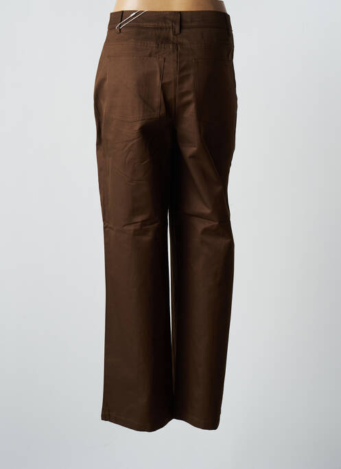 Pantalon large marron JJXX femme