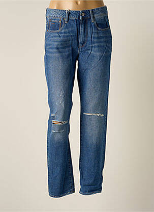 Jeans coupe droite fermeture boutonnée sur le devant taille normale bleu G STAR homme