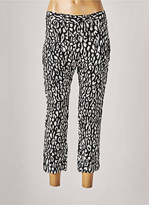 Pantalon 7/8 taille haute taille haute noir THE KOOPLES femme
