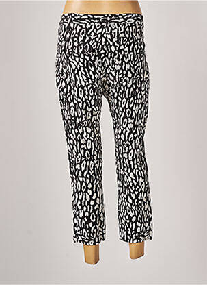 Pantalon 7/8 taille haute taille haute noir THE KOOPLES femme
