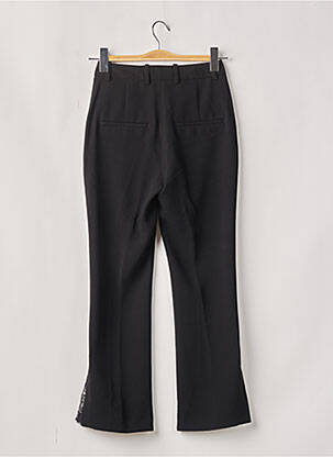 Pantalon droit taille à pinces taille haute noir THE KOOPLES femme