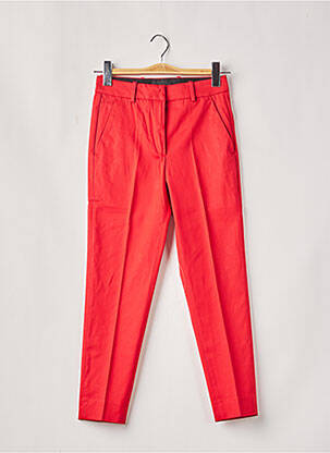 Pantalon 7/8 stretch taille normale rouge THE KOOPLES femme
