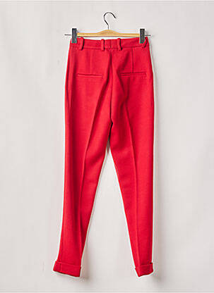 Pantalon slim taille haute taille haute rouge THE KOOPLES femme