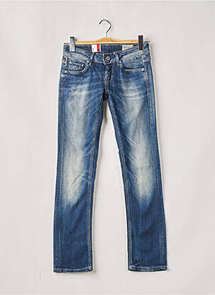 Jeans coupe droite stretch taille basse bleu G STAR femme