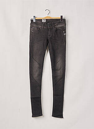 Jeans skinny stretch taille basse gris G STAR femme