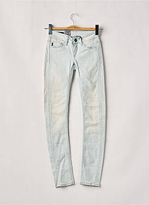 Jeans coupe slim slim taille basse bleu G STAR femme