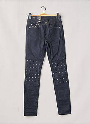 Jeans skinny tissage brut taille normale bleu G STAR femme