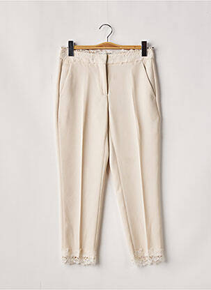 Pantalon 7/8 beige THE KOOPLES pour femme