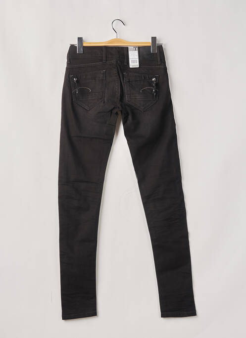 Jeans coupe slim noir G STAR pour femme