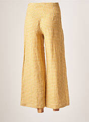 Pantalon large jaune OPIFICIO NEIRAMI pour femme seconde vue