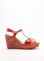 Sandales/Nu pieds rouge CRÉATIS pour femme seconde vue