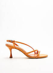 Sandales/Nu pieds orange LOLA CRUZ pour femme seconde vue