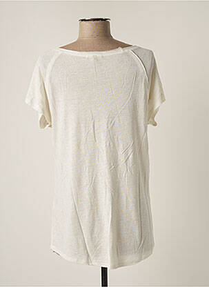 T-shirt stretch manches courtes beige BEST MOUNTAIN femme