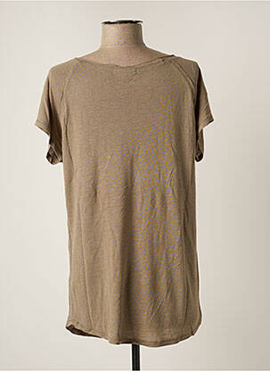 T-shirt stretch manches courtes vert BEST MOUNTAIN femme