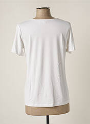 T-shirt blanc TELMAIL pour femme seconde vue