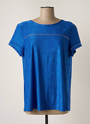 T-shirt bleu BOGUAR pour femme