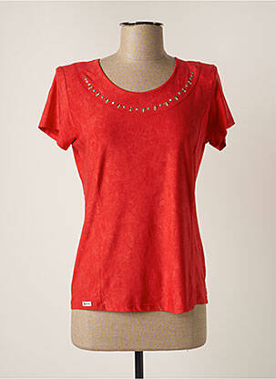 T-shirt rouge BOGUAR pour femme