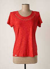 T-shirt rouge BOGUAR pour femme seconde vue