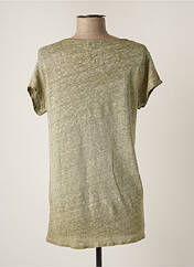 T-shirt vert MADE IN ITALY pour femme seconde vue
