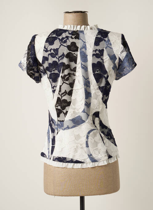 Top blanc GEORGEDÉ pour femme