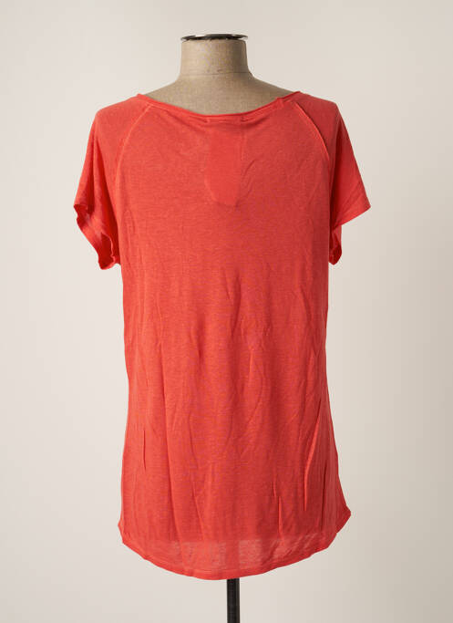 T-shirt orange BEST MOUNTAIN pour femme