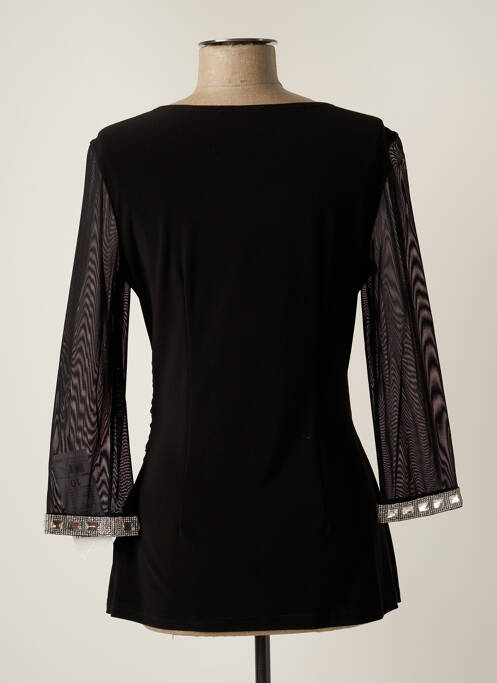 Tunique manches longues noir JOSEPH RIBKOFF pour femme