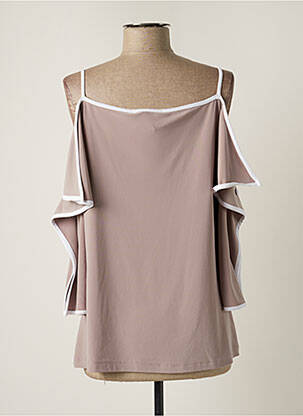 Top stretch manches longues gris FRANK LYMAN femme