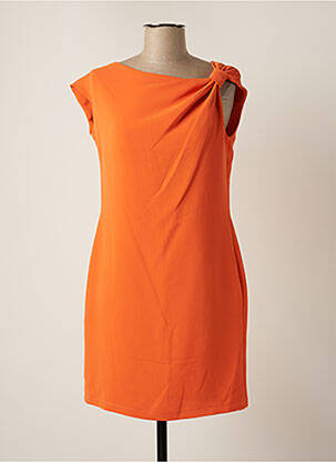 Robe courte orange SASSIA pour femme