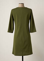 Robe courte vert LADY LOL pour femme seconde vue