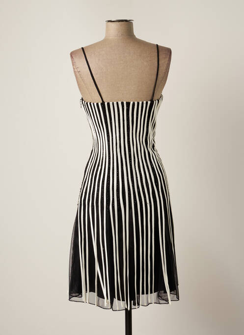 Robe courte noir FAUST pour femme