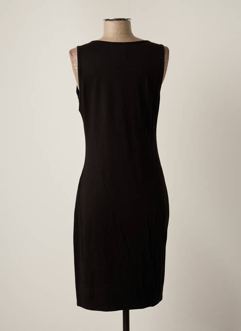 Robe mi-longue noir MUGLER pour femme