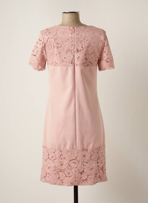 Robe mi-longue rose ORTO BOTANICO pour femme