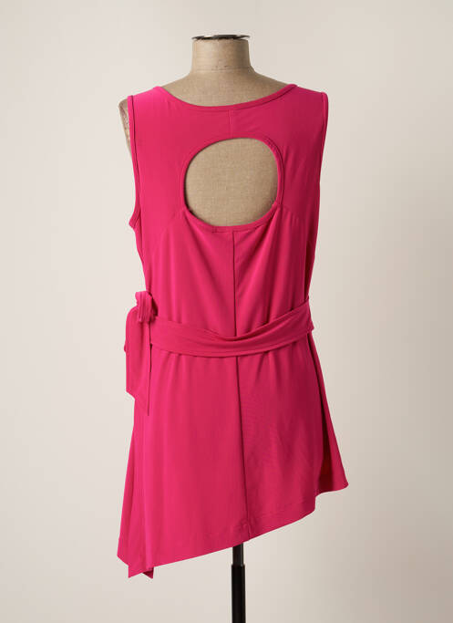 Tunique sans manche rose FRANK LYMAN pour femme
