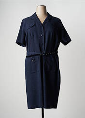 Robe mi-longue bleu ANNE KELLY pour femme seconde vue