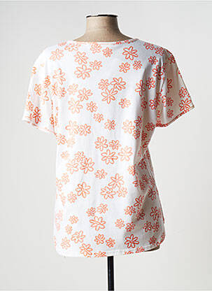 Pyjama manches courtes orange LOUVA femme