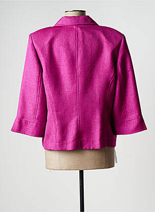 Veste casual epaulette rose UN TEMPS POUR ELLE femme