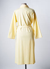 Robe de chambre jaune LOUVA pour femme seconde vue