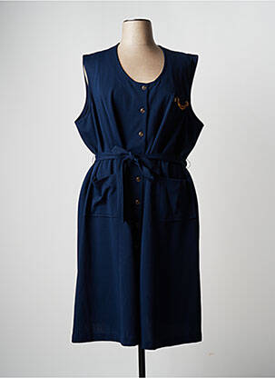 Robe mi-longue bleu DICAS pour femme