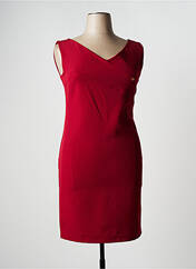 Robe mi-longue rouge KITANA pour femme seconde vue