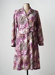 Robe mi-longue violet ATALAYE pour femme seconde vue