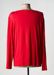 T-shirt rouge BLUE MONDE pour femme seconde vue