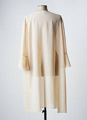 Veste kimono beige FASHION NEW YORK pour femme seconde vue
