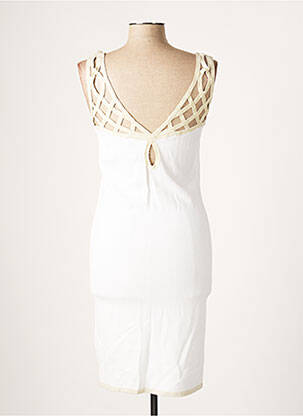 Robe mi-longue sans manche sans manche beige SPARKLE BY ETINCELLE femme