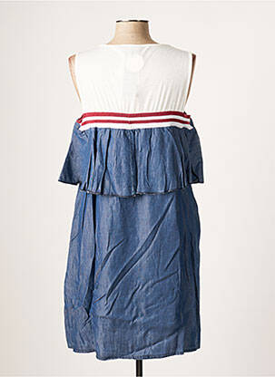 Robe mi-longue sans manche sans manche bleu R JEANS femme