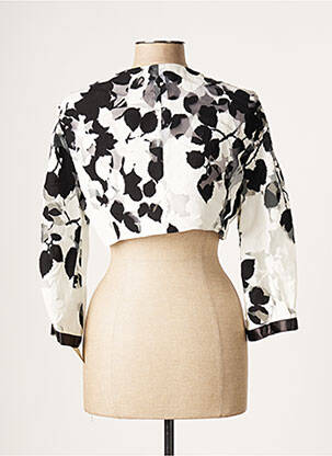 Veste casual coupe cintrée noir SONIA K femme